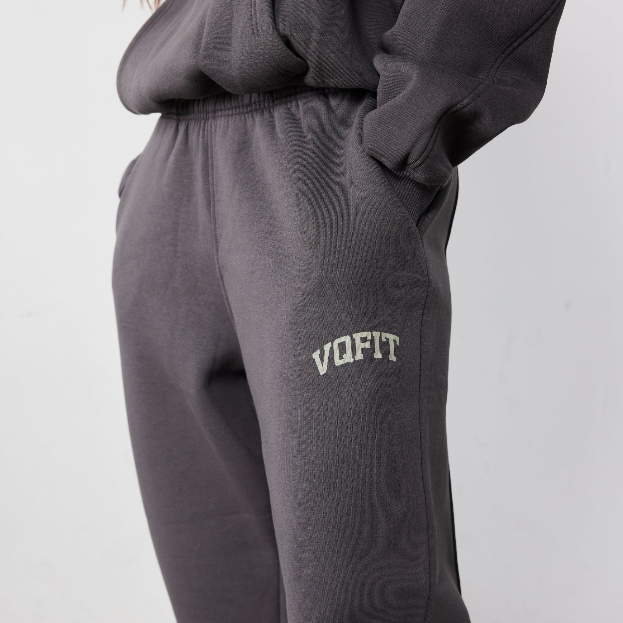 Vanquish Vintage Black VQFIT Oversized Sweatpants - Vanquish Fitness